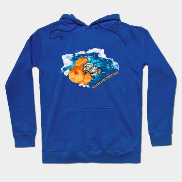 Ocean Pollution Hoodie by Kikabreu